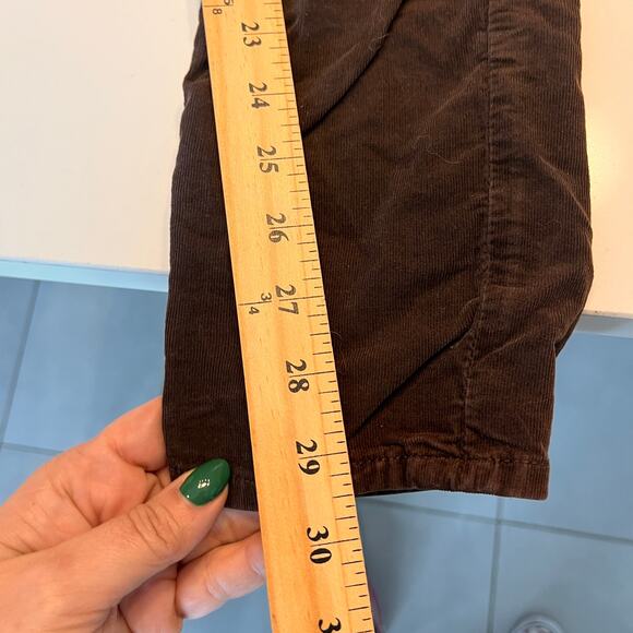 Adriano Goldschmied Brown Corduroy The Jegging Super Skinny Fit Jeans Size 25R - Picture 8 of 8